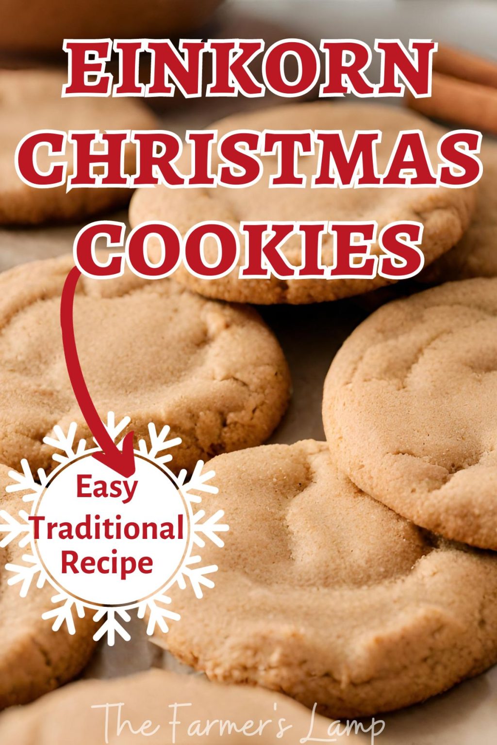 Homemade Einkorn Christmas Cookies Recipe The Farmer S Lamp