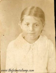 My grandmother as a child. 