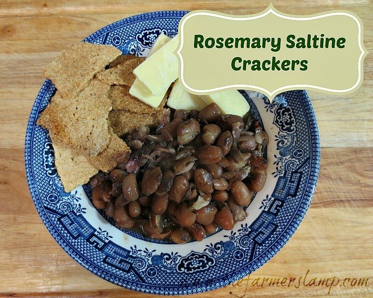 Crackers w/Beans and Cheese