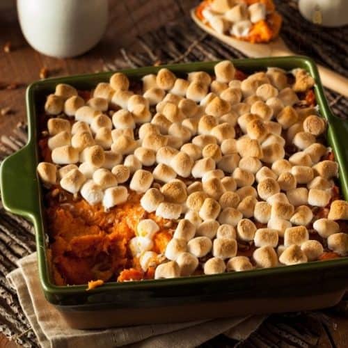 Easy Southern Sweet Potato Casserole Recipe With Marshmallows • The ...