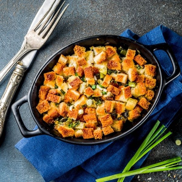 stuffing recipes in cast iron skillet