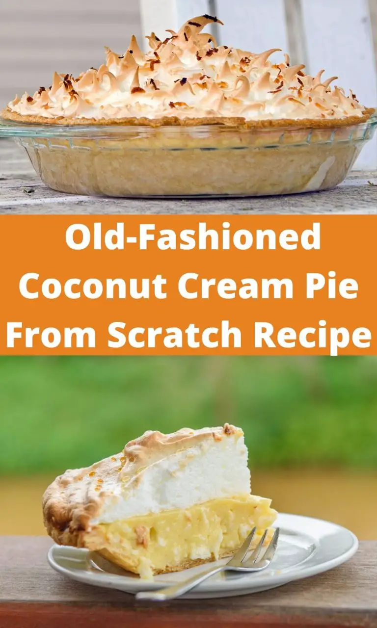 Old-Fashioned Coconut Cream Pie From Scratch Recipe