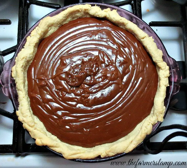 Old fashioned deals chocolate pie