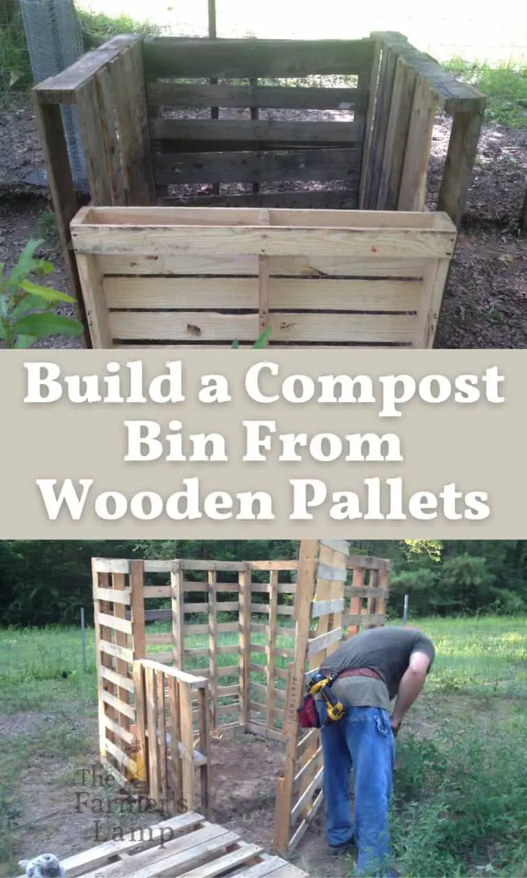 DIY Compost Bin From Wooden Pallets And Learn To Build Healthy Compost ...