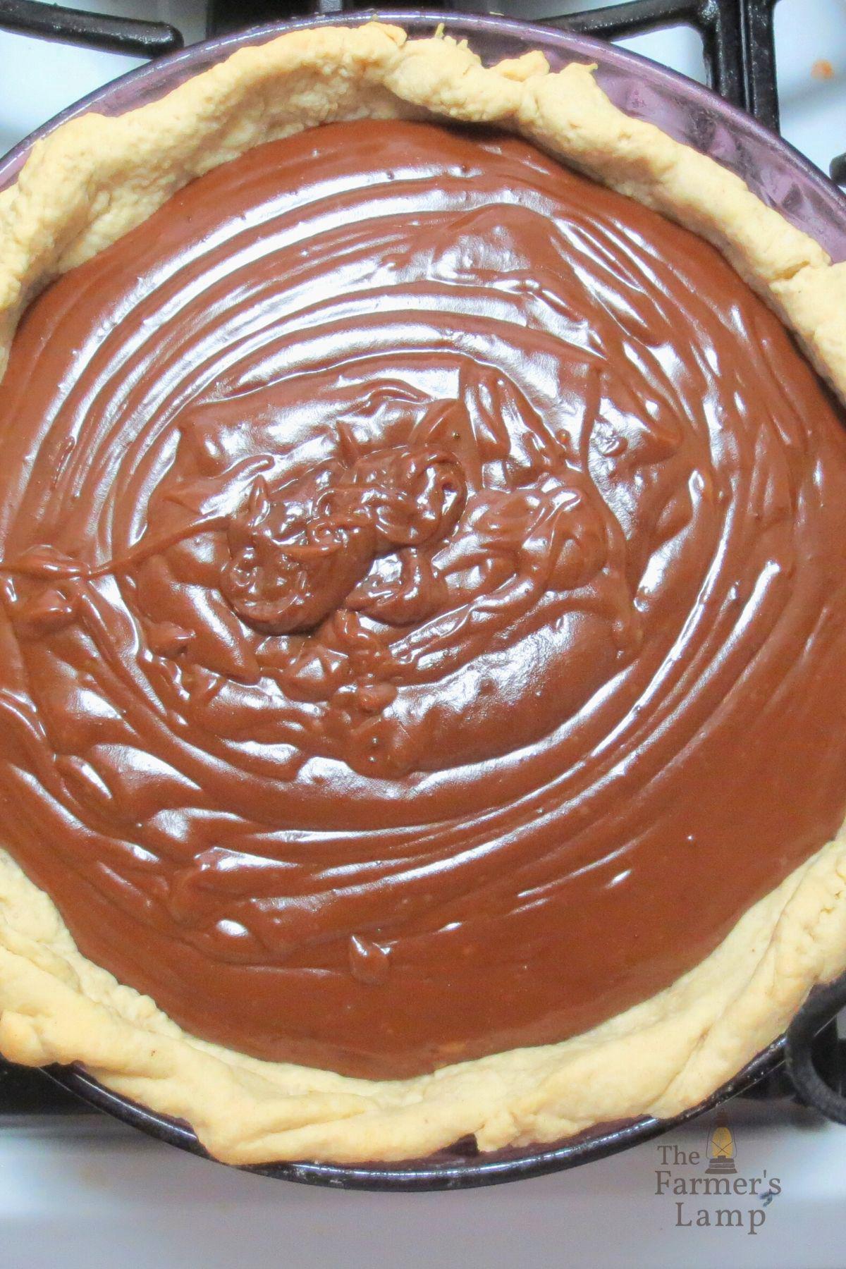 old fashioned chocolate pie