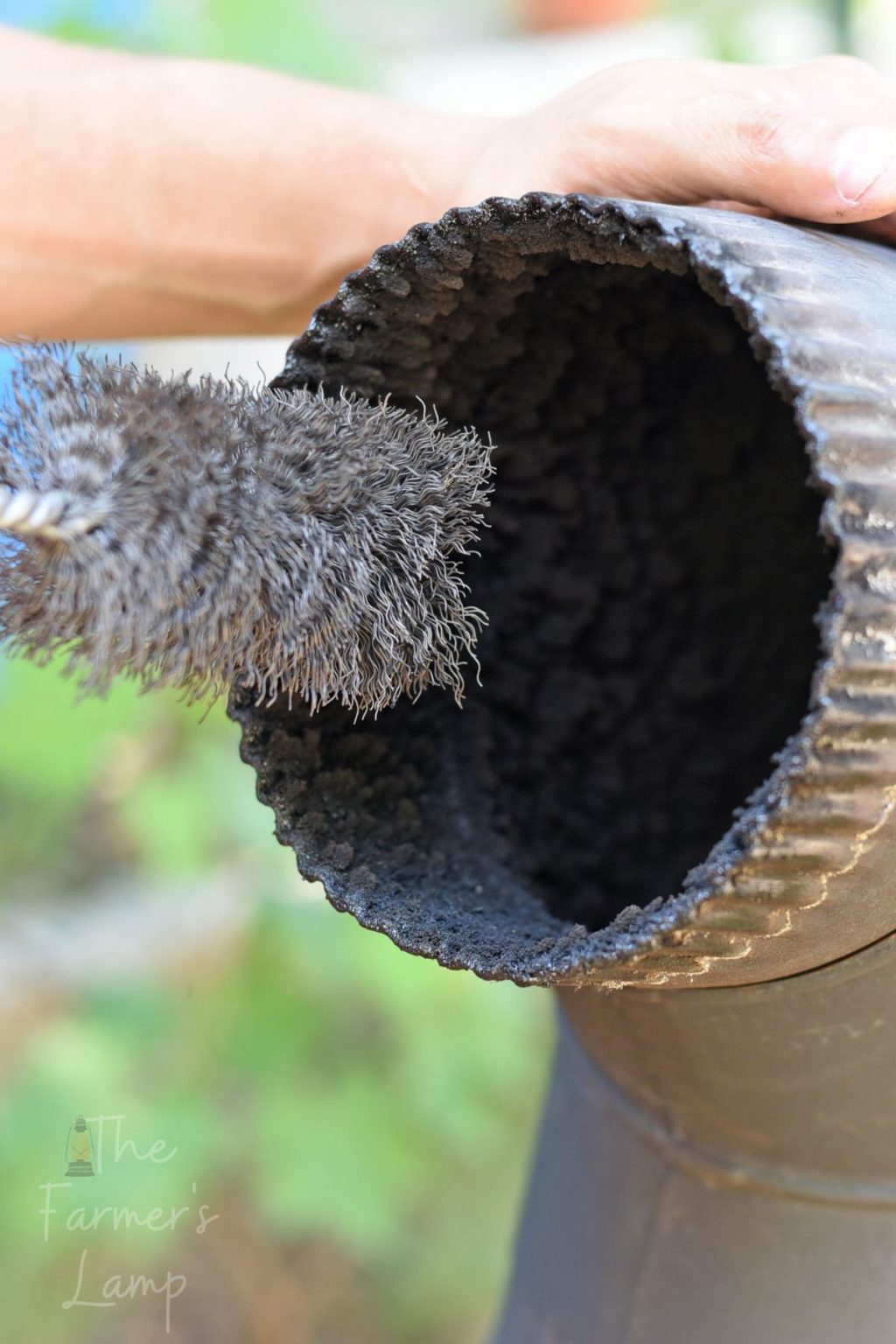 How To Clean Creosote From Your Wood Stove Pipes • The Farmer's Lamp