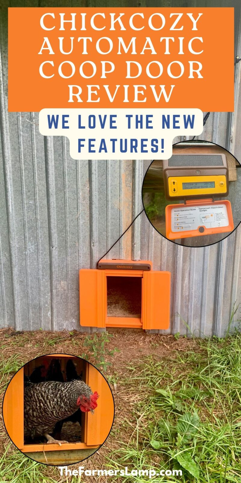 ChickCozy Automatic Chicken Coop Door