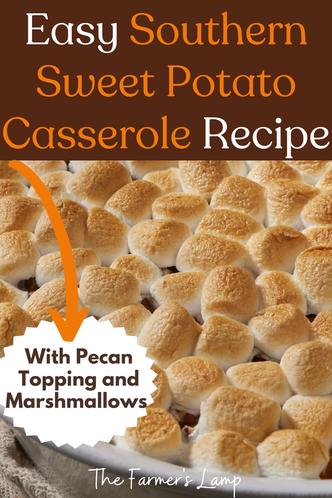 Southern Sweet Potato Casserole Recipe - Lana's Cooking
