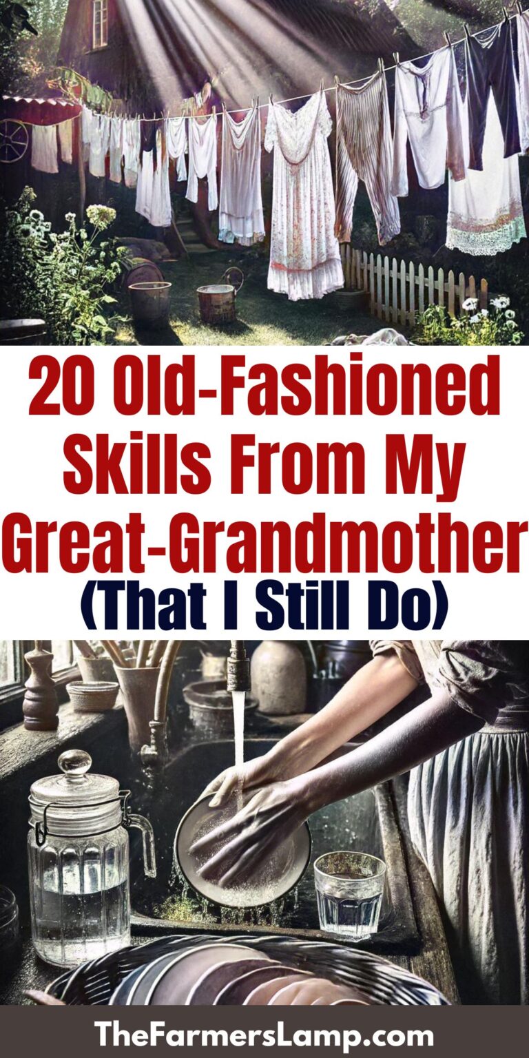 20 Skills From My Great-Grandmother (That I Still Use!)