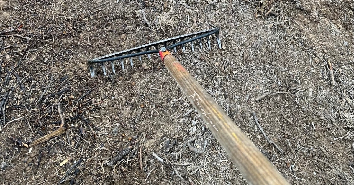 List Garden Tools example of a stiff garden rake
