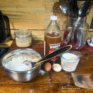 Spelt Flour Pancakes Small 1 ingredients for spelt flour pancakes